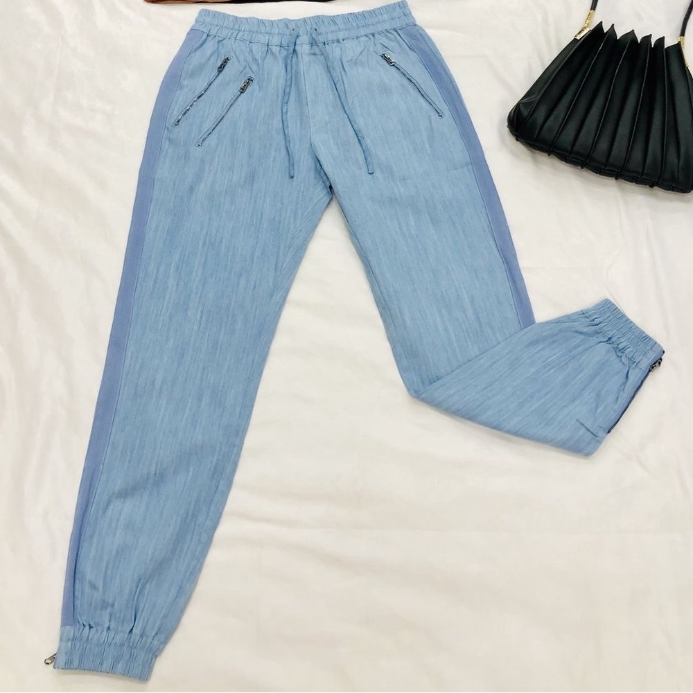 Fate Blue Women's 100% Tencel & Cotton Joggers